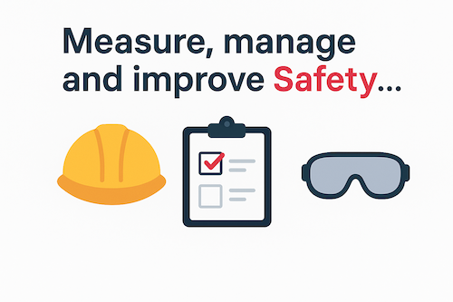 AISee measures safety - Helmet Goggles Vest